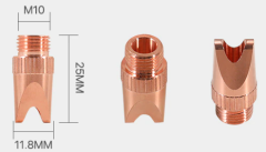 PORTATİF FİBER KAYNAK LAZER QILIN E NOZULU- DIŞ KÖŞE (D:11.8MM H:25MM M:10)