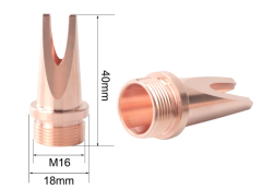 A-MODEL PORTATİF FİBER KAYNAK LAZER SUP NOZULU- DIŞ KÖŞE (D:18MM H:40MM M:16)