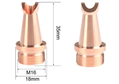 K-MODEL PORTATİF FİBER KAYNAK LAZER SUP NOZULU- DIŞ KÖŞE (D:18MM H:35MM M:16)