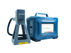 50 W PORTATİF EL TİPİ LAZER MARKALAMA MAKİNESİ ( BATARYALI)(150X150MM)