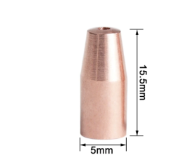 LAZER KAYNAK TEL BESLEME NOZULU (H:15.5-M:5)