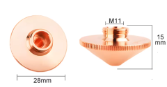 Precitec Dışı Konik İçi Yarım Konik Nozul SP-F D28 M11
