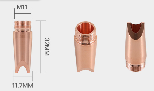 PORTATİF FİBER KAYNAK LAZER WSX E - NOZULU - İÇ KÖŞE (D:12mm H:32mm M:11)