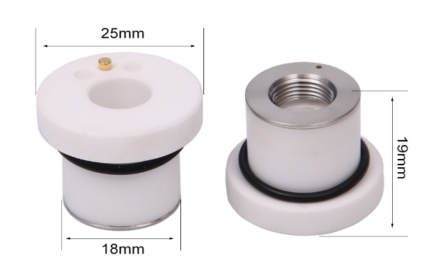 (25mm*19mm M10) OSPRI Seramik 3D Boru Profil Silindir