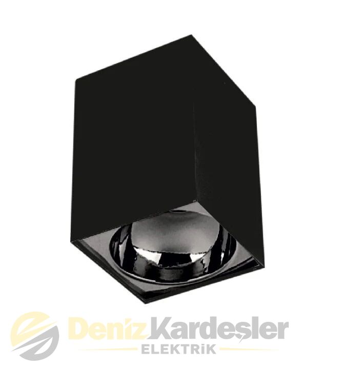 CATA BERGAMA S/Ü (GU-10) (SİYAH+PLATİN) ARMATÜR