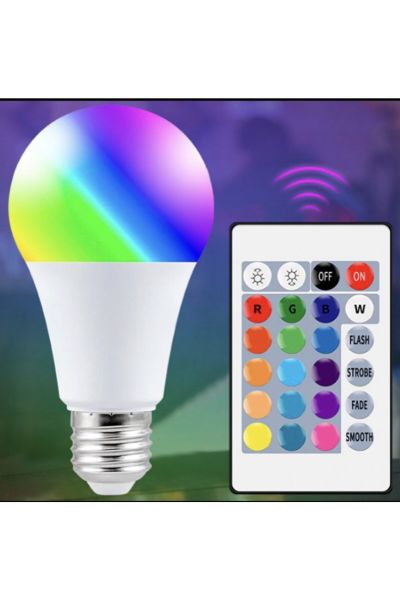 Cata Kumandalı Led Ampul Rgb