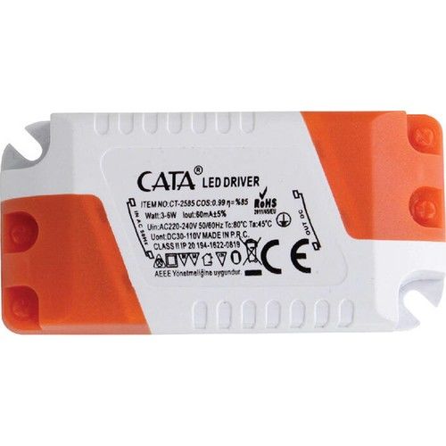 CATA LED DRIVER 3-6W 60MA