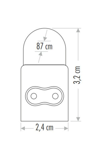 CATA 8W EKLENEBİLİR ANAHTARLI BANT ARMATÜR 60CM