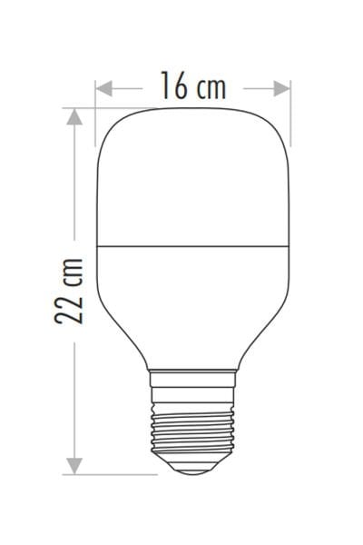CATA 65W TORCH LED AMPUL (E-27) (GÜNIŞIĞI)