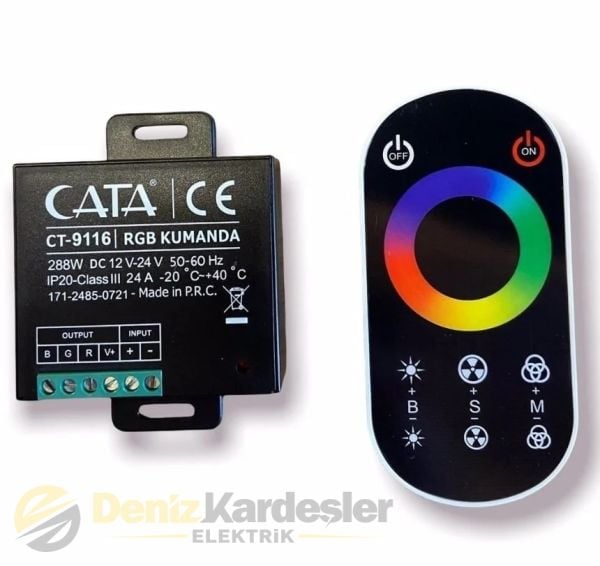 CATA PROFESYONEL RGB KUMANDA ( SUPER SLIM )