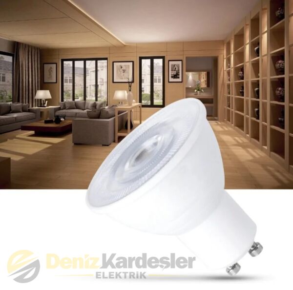 CATA 8W LED AMPUL (GU-10) (AMBER)