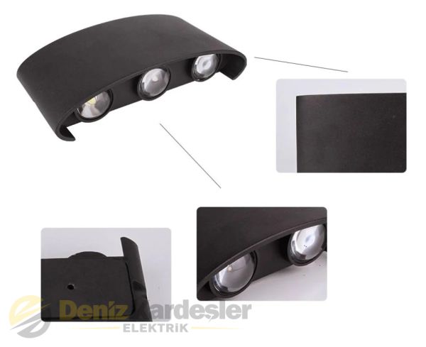 CATA 10W HAİTİ LED APLİK (DIŞ MEKAN) 3200K
