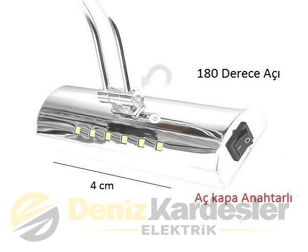 CATA 7W LEDLİ KUĞU APLİK (BEYAZ)
