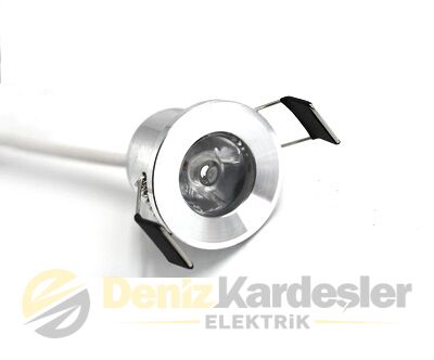 CATA 1,5W  YILDIZ SPOT POWER LEDLİ SATİN KASA (G.I