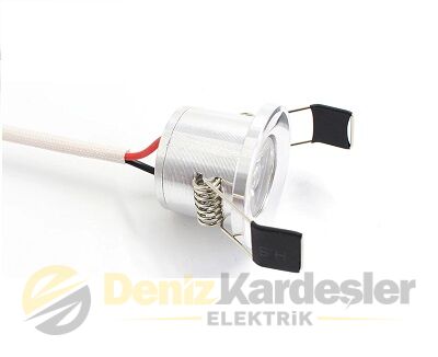 CATA 1,5W  YILDIZ SPOT POWER LEDLİ SATİN KASA (G.I