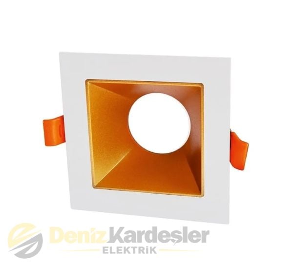 CATA JAGUAR KARE SPOT ( BEYAZ KASA-GOLD )
