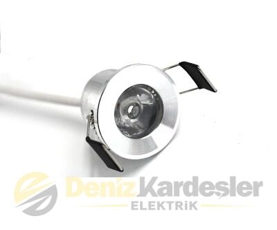 CATA 1,5W  YILDIZ SPOT POWER LEDLİ SATİN KASA (BEY
