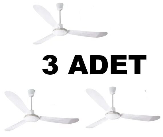 RAKS PF 56 KOSTA TAVAN TİPİ VANTİLATÖR-100W BEYAZ