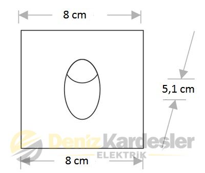 CATA 3W LEDLİ KORİDOR ARMATÜRÜ SİYAH KASA(GÜNIŞIĞI