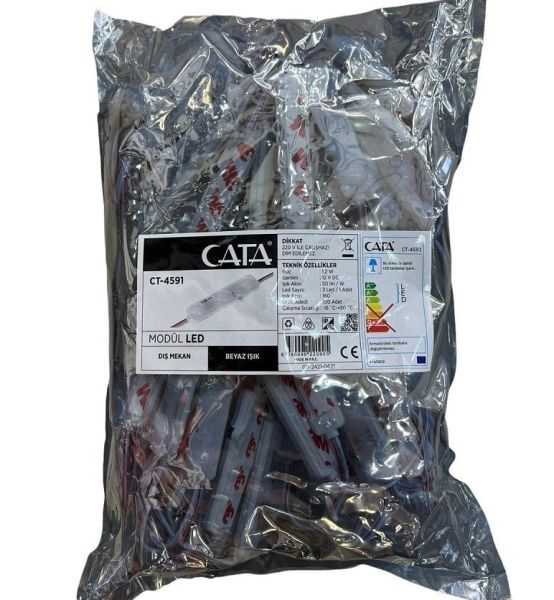 CATA 1.2W-3 LÜ MODÜL LED (BEYAZ)