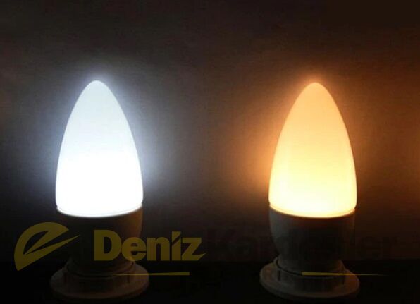 CATA 5W LEDLİ  BUJİ AMPUL (3200K)