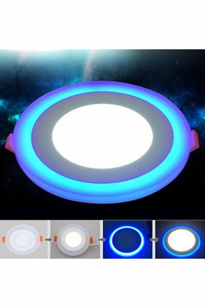 Cata 10W Panel Led Armatür(Beyaz)(Mavi)