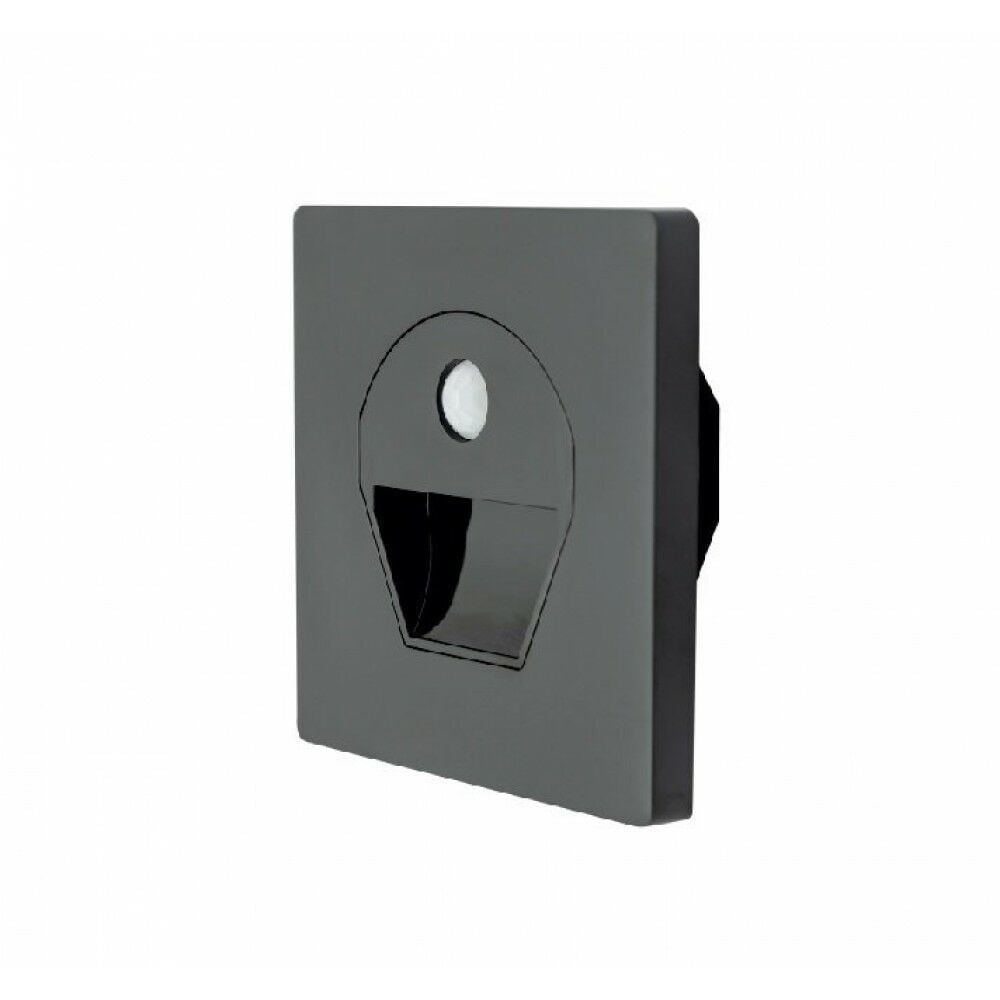 CATA 1W SENSÖRLÜ LEDLİ KORİDOR ARM. SİYAH KASA 3K