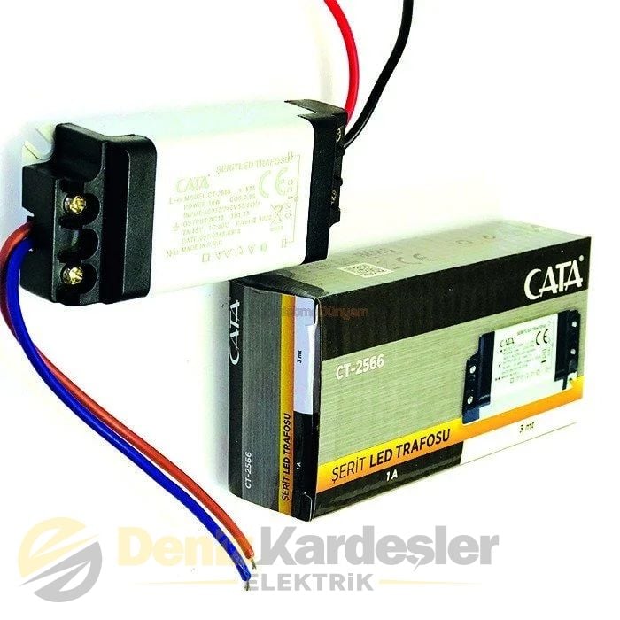 CATA 1 AMPER ŞERİT LED TRAFOSU ( 10W )