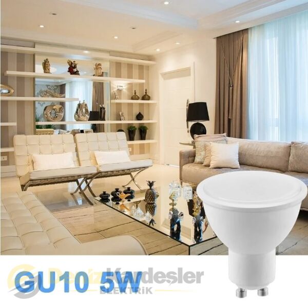 CATA 5W LED AMPUL (GU-10) (BEYAZ)