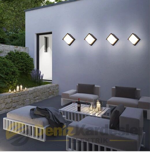 CATA 15W DOMİNİK LED BAHÇE APLİK