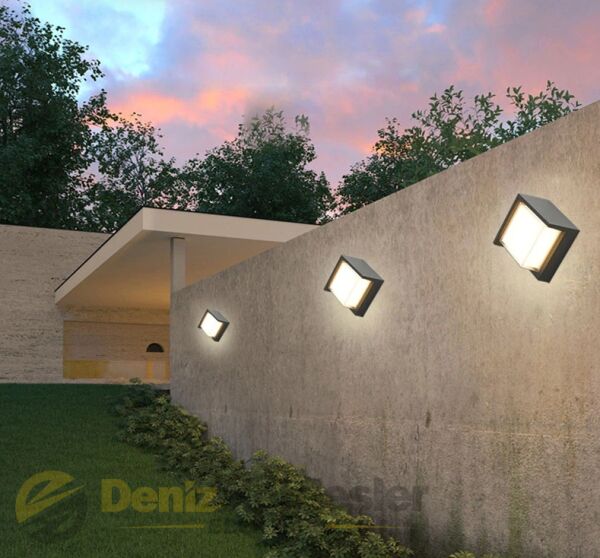CATA 15W DOMİNİK LED BAHÇE APLİK