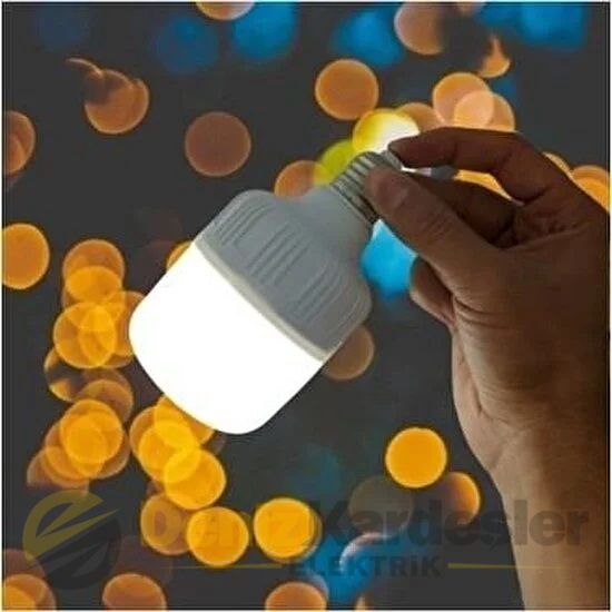 CATA 35W SARJLI TORCH LED AMPUL (E-27)(BEYAZ)