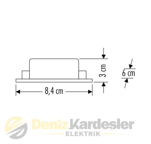 CATA 3 AMPER ŞERİT LED TRAFOSU ( 36W )