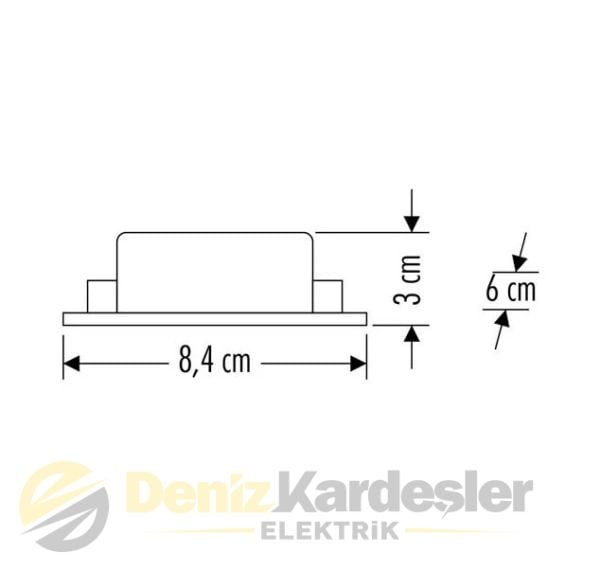 CATA 3 AMPER ŞERİT LED TRAFOSU ( 36W )