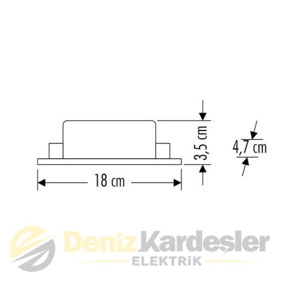 CATA 10 AMPER ŞERİT LED TRAFOSU ( 120W ) (SLİM MOD