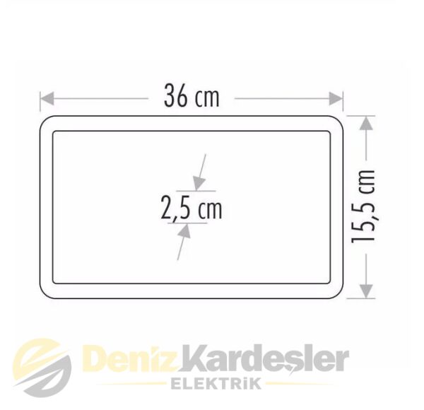 CATA 3W EXIT ÇIKIŞ ARMATÜRÜ LEDLİ 3 SAAT AKÜLÜ