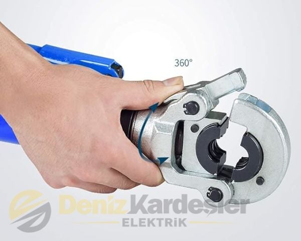 ŞAFAK S-60 10-300 mm2 HİDROLİK PABUÇ SIKMA PENSESİ
