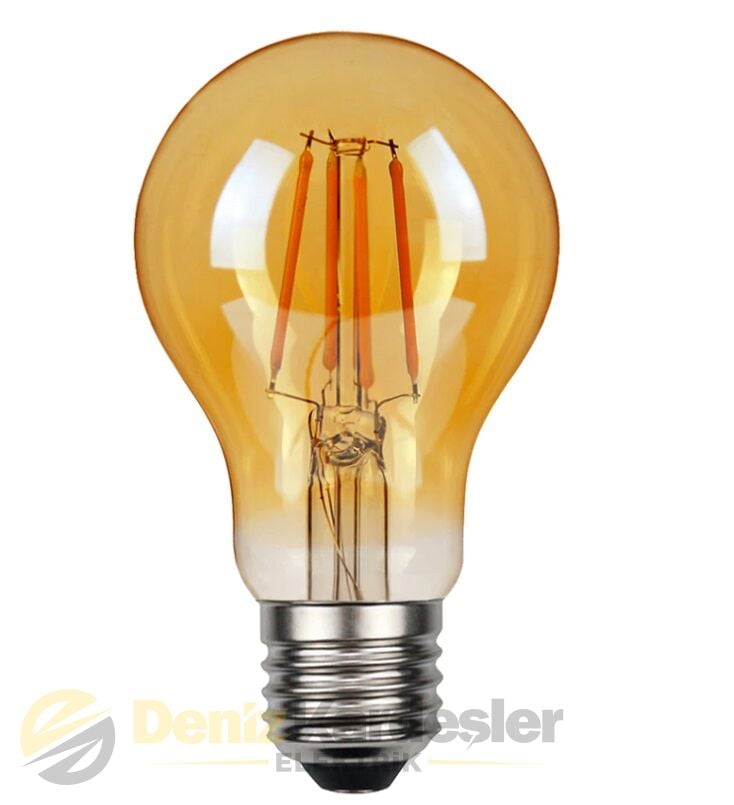 CATA 4W RUSTİK LED AMPUL (E27)(AMBER)