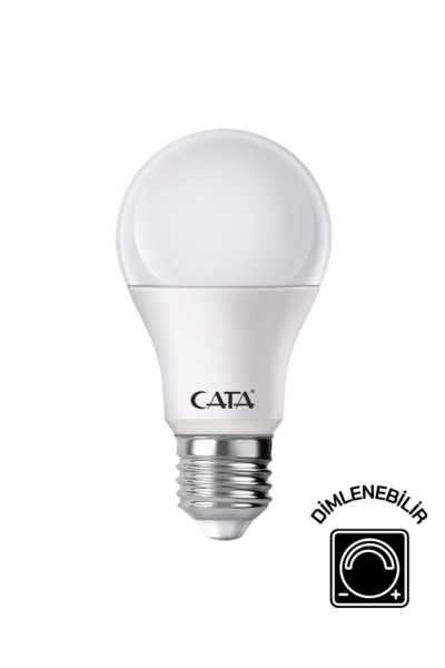 CATA 12W LED AMPUL DİMLENEBİLİR (E27)(BEYAZ)