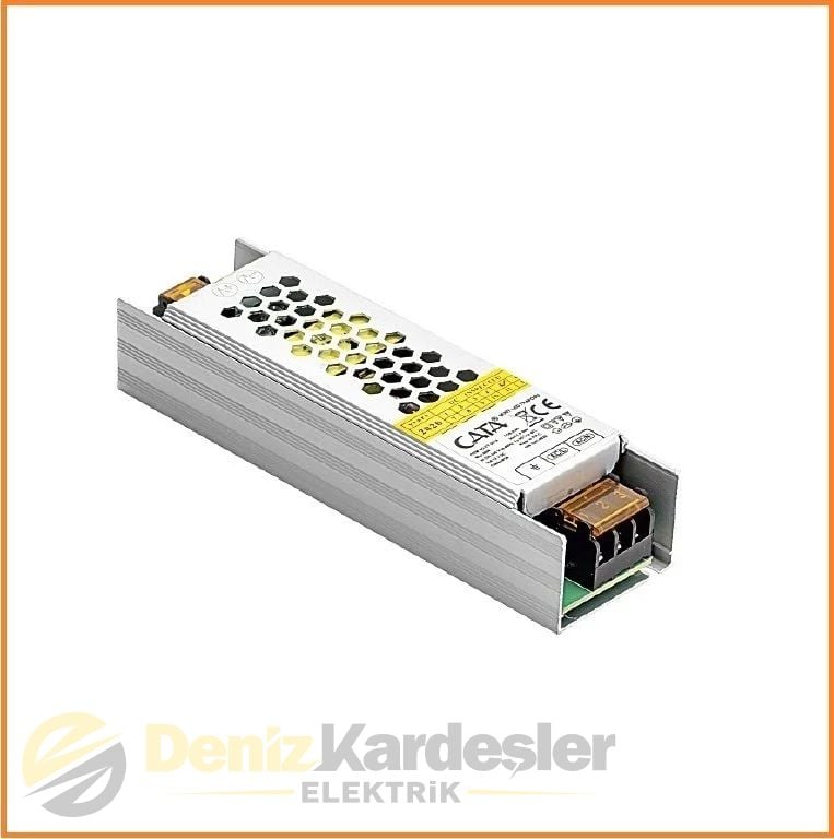CATA 12,5 AMPER ŞERİT LED TRAFOSU (150W) (SLİM-FAN