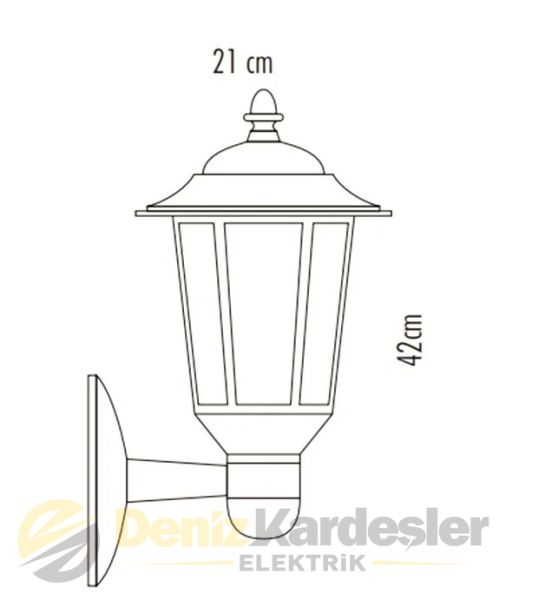 CATA PARMA FENER APLİK  42 CM