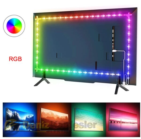 CATA RGB ŞERİT LED SET (USB GİRİŞLİ)