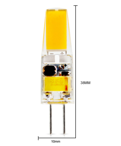 CATA 3W LEDLİ KAPSÜL AMPUL (G4) (12V) (BEYAZ)