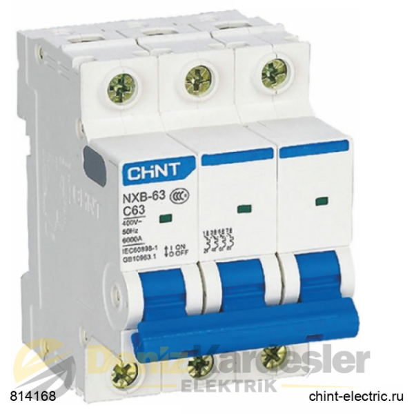 CHİNT NXB 3 KUTUP 6KA C/6A OTOMATİK SİGORTA