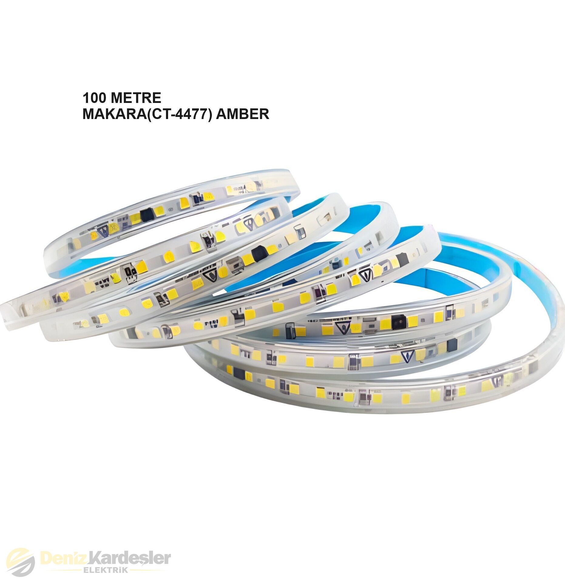 CATA 220 VOLT ŞERİT LED  ( AMBER )(YAPIŞKANLI)