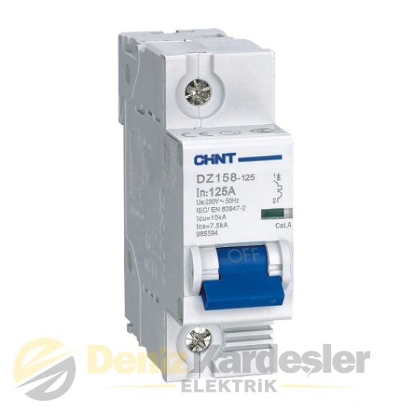 CHİNT DZ158 1 KUTUP 10KA C/63A OTOMATİK SİGORTA