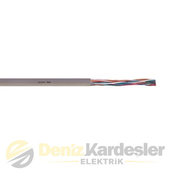 REÇBER SL400 LSZH Category 6 U/UTP 4x2x23AWG GRİ