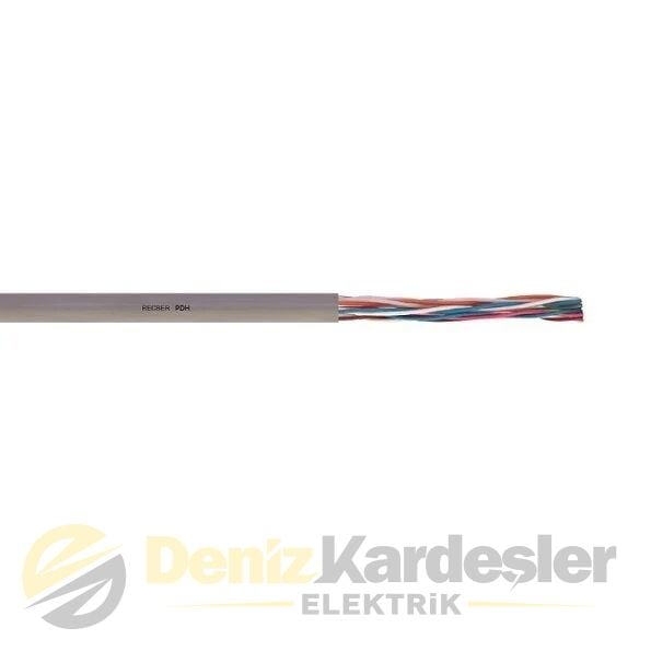 REÇBER SL400 LSZH Category 6 U/UTP 4x2x23AWG GRİ