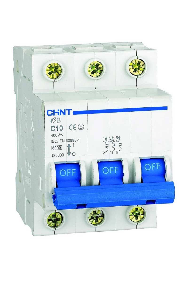 CHİNT eB Serisi / 3 Kutuplu 4,5kA / C tipi 20A Oto