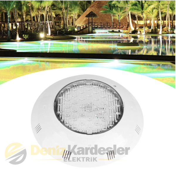 ACK 30W RGB SIVA ÜSTÜ SLIM FLAT LED HAVUZ ARMATÜRÜ